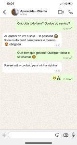 Depoimento cliente WhatsApp